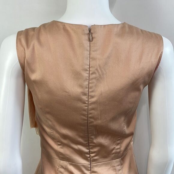 Margareth & Moi Pink Pleated with Chiffon Dress - Picture 4 of 12